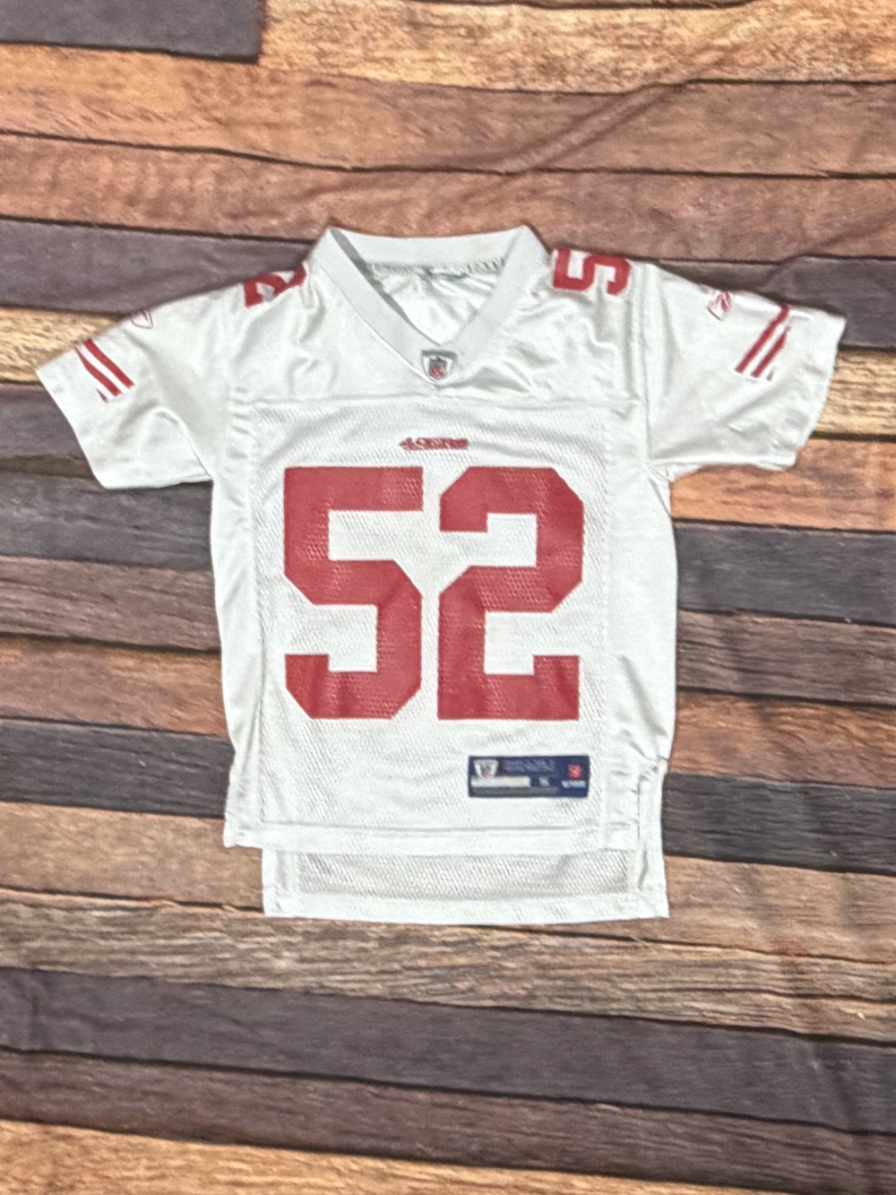 Patrick Willis San Francisco 49ers NFL Football Reebok Boys Kids Jersey